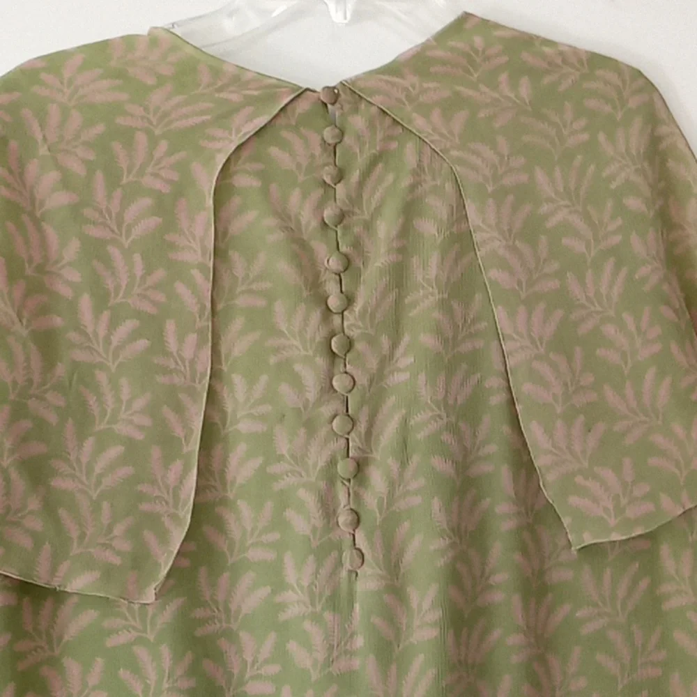 Rare 1970's Silk Anna Weatherly 1920's style Dress. - Picture 7 of 13